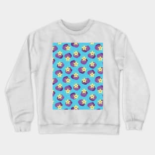 Cute Star Pattern Crewneck Sweatshirt